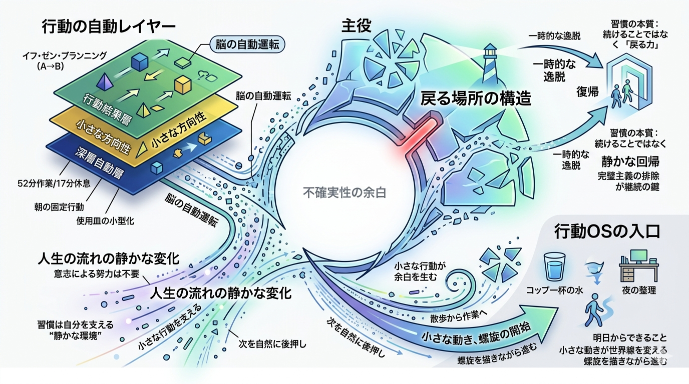すごい習慣大百科｜“科学的に証明された習慣”が人生の流れを静かに変える理由