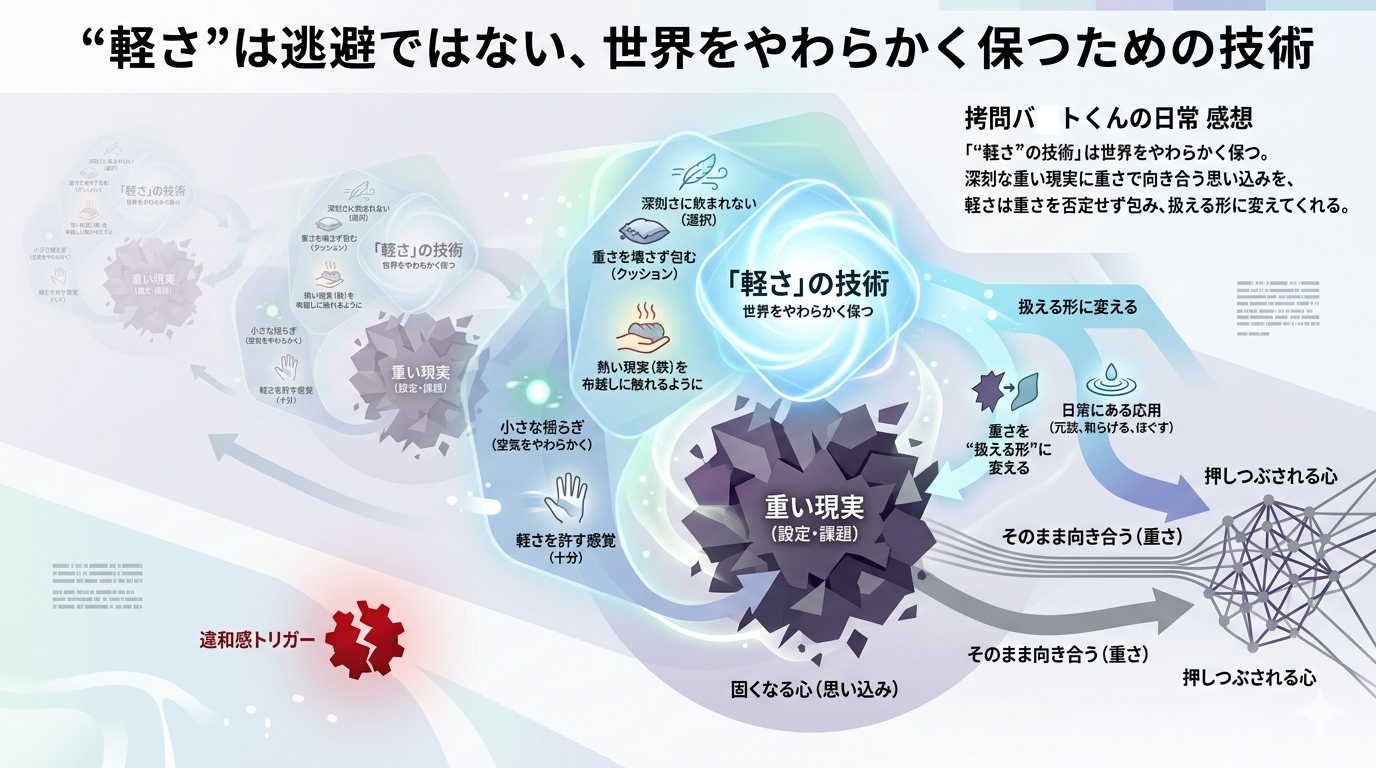 拷問バイトくんの日常 感想｜“軽さ”は逃避ではない