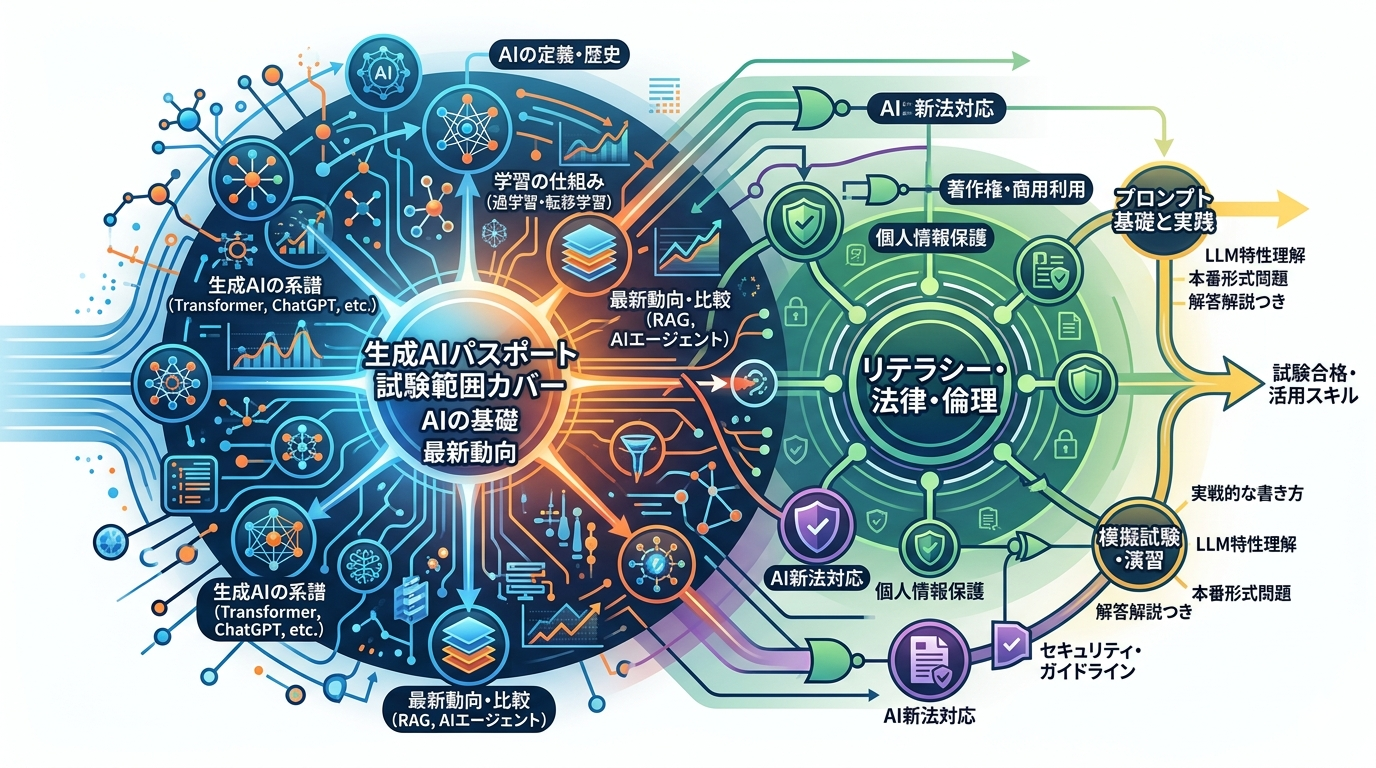 GUGA公認 公式テキスト第4版対応版 生成AIパスポート テキスト＆問題集
