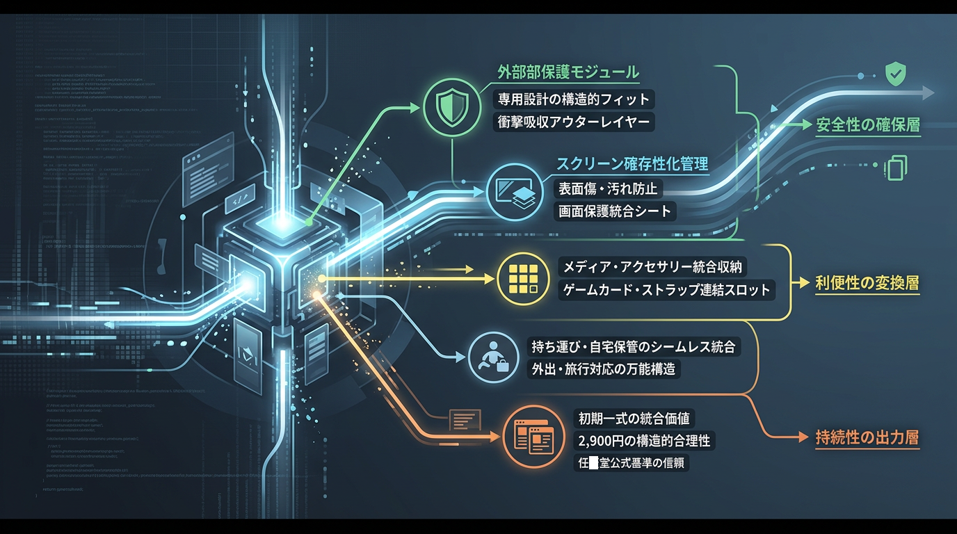 Nintendo Switch 2 純正キャリングケース｜“持ち運び・保護・収納”を一つにまとめた任天堂公式の正解セット