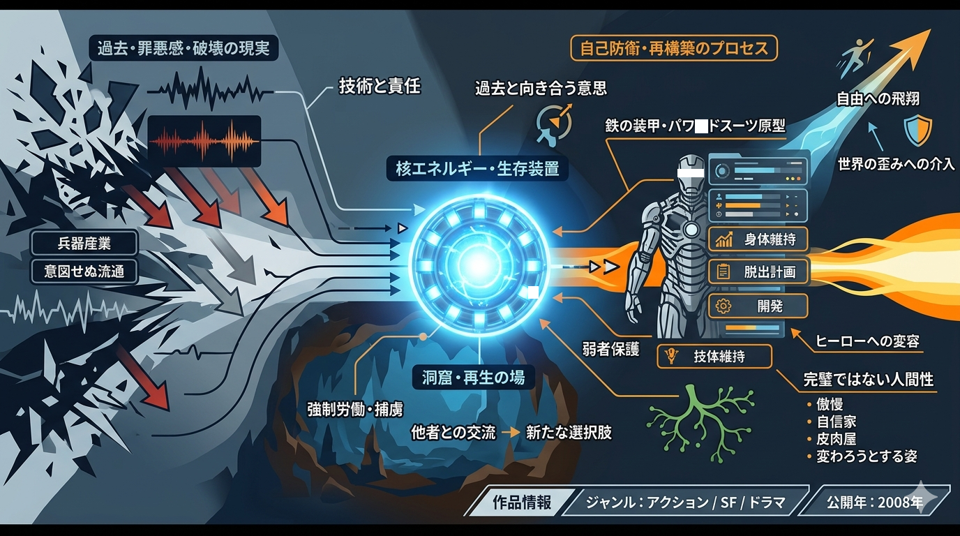 アイアンマン──武器を作り続けた男が、戦場で見つけた“もうひとつの生き方”