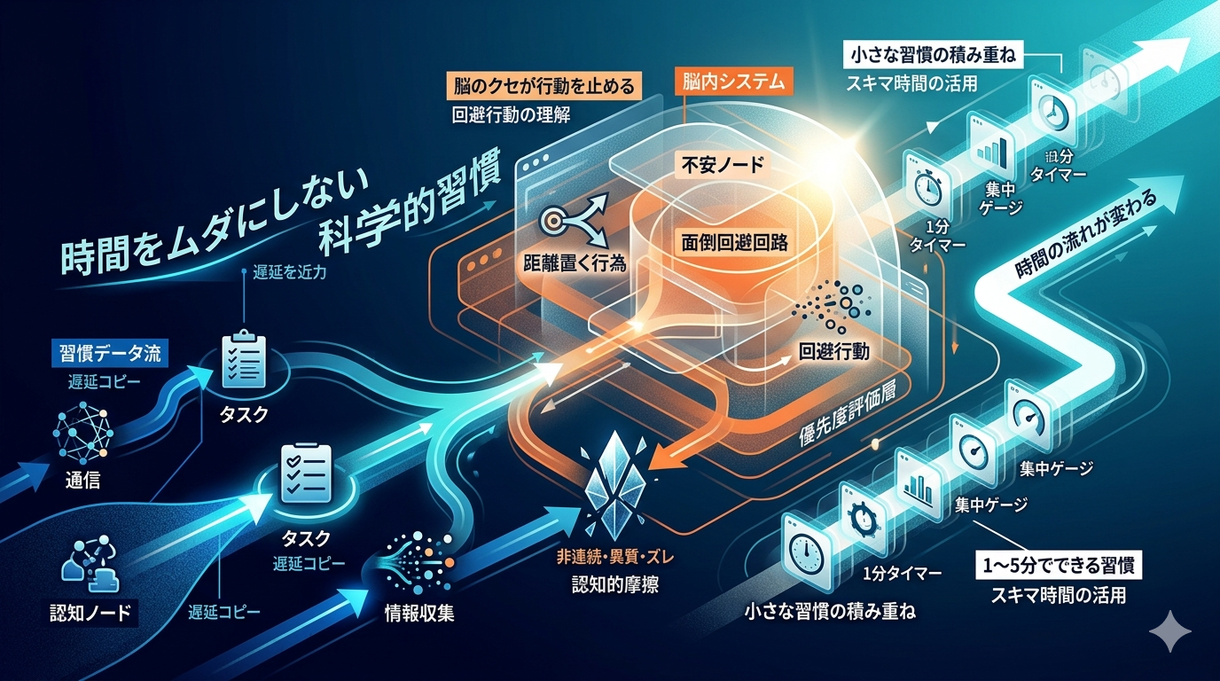 ハーバード、スタンフォード、科学的に証明された 時間をムダにしない人の習慣