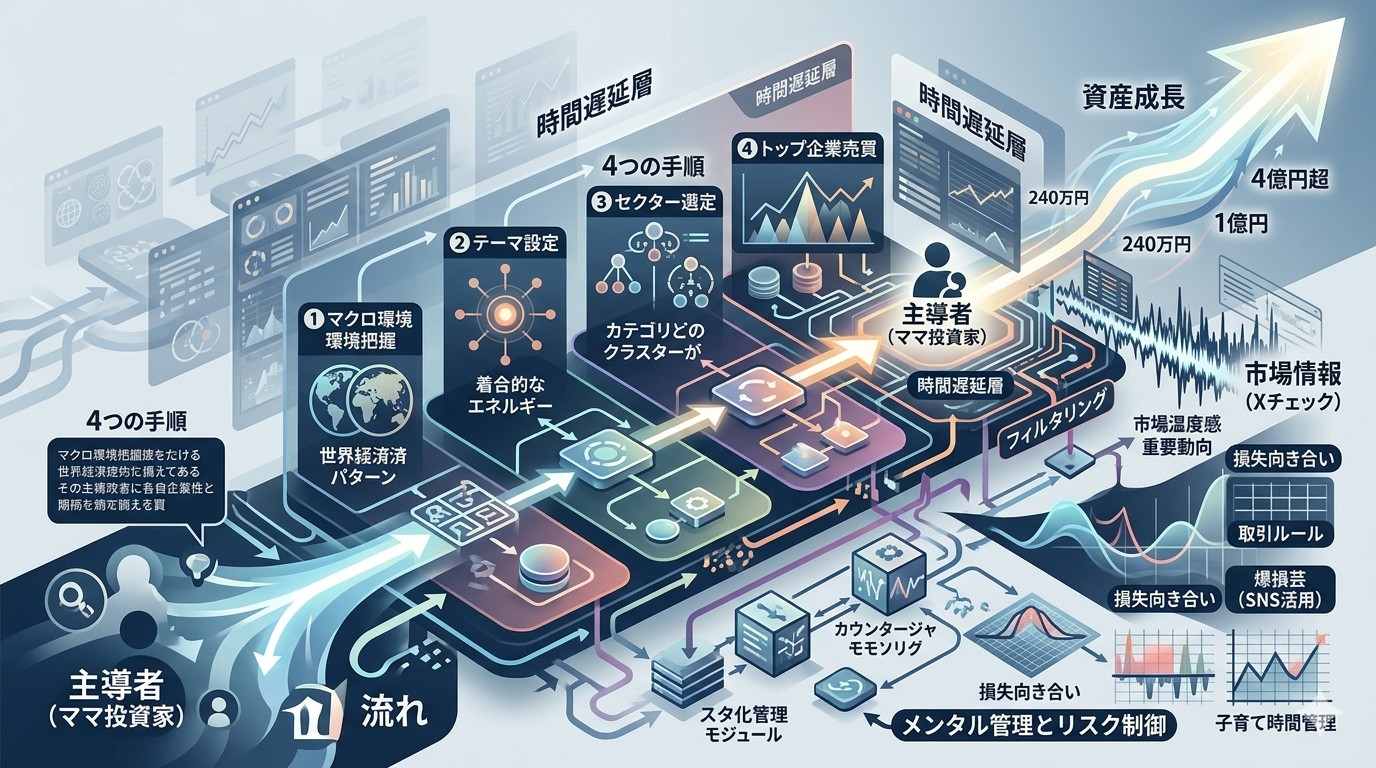 ママ投資家が育休中に1億貯めた株式投資