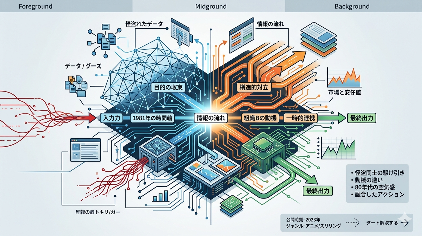 ルパン三世VSキャッツ・アイ──1981年の東京で交差する、二つの怪盗チームの物語