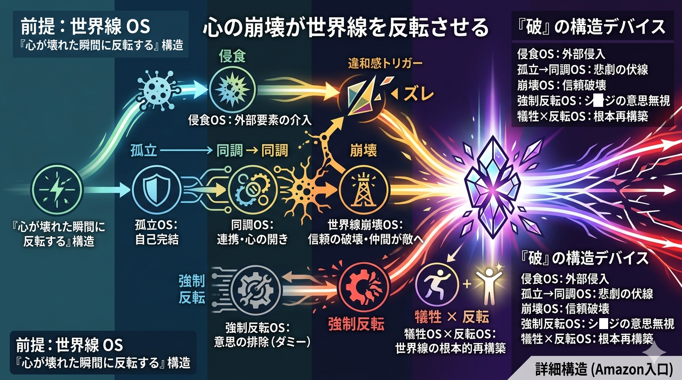 世界線は“心が壊れた瞬間に反転する”──『ヱヴァンゲリヲン新劇場版：破』が開く、侵食OSと反転OSの構造