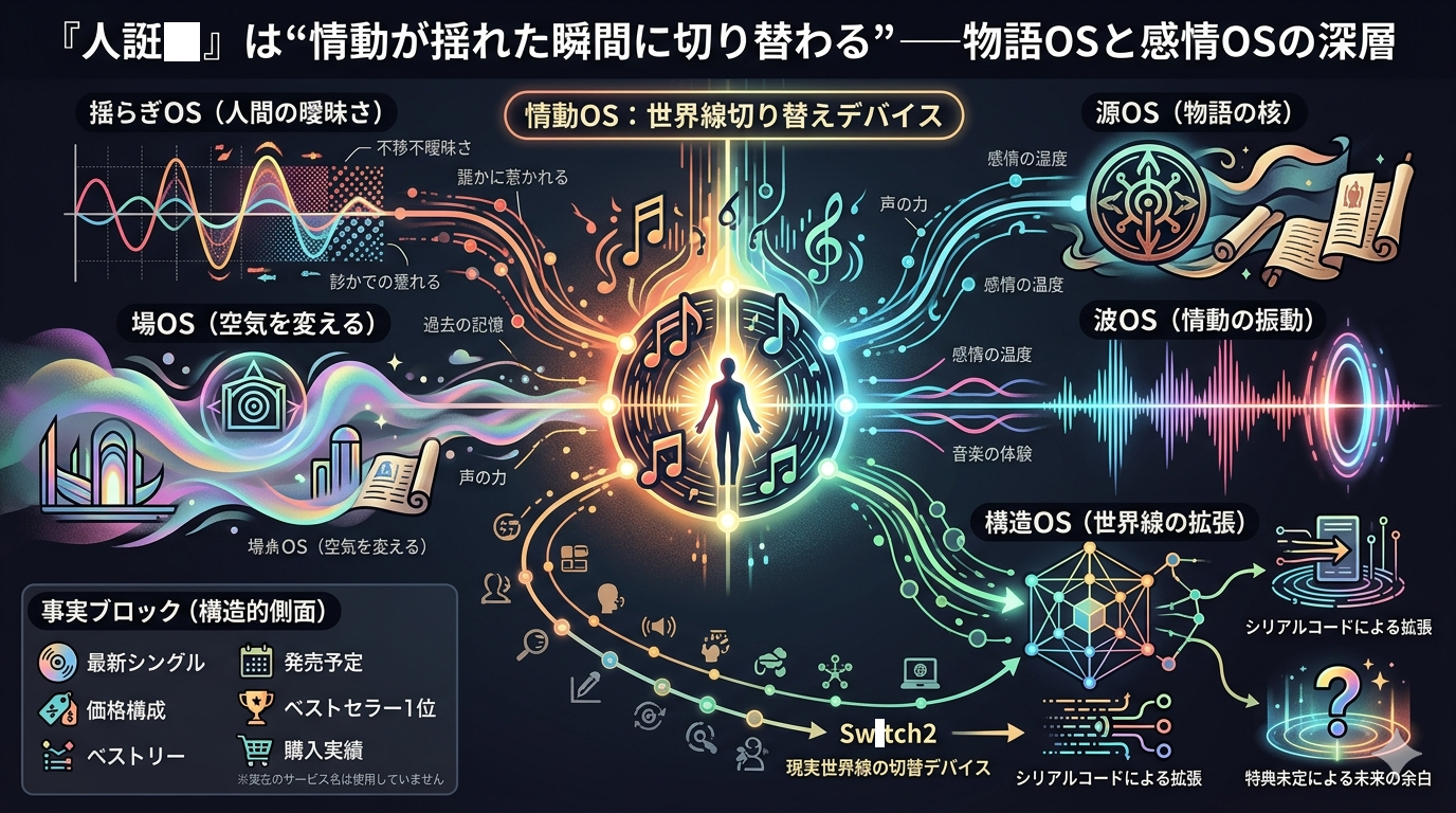 世界線は“情動が揺れた瞬間に切り替わる”──桑田佳祐『人誑し』が開く、物語OSと感情OSの深層図