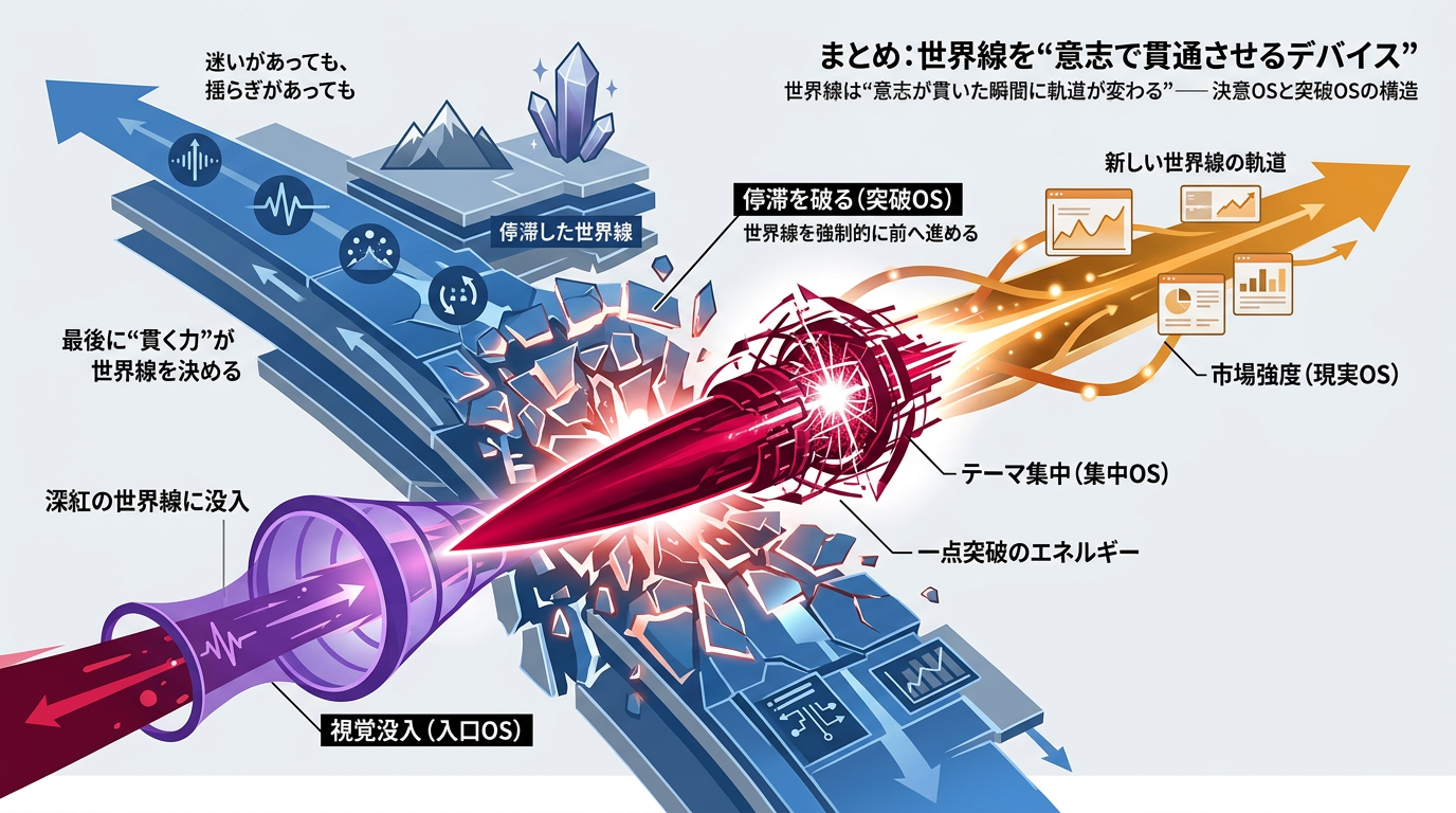 世界線は“意志が貫いた瞬間に軌道が変わる”──水樹奈々『CRIMSON BULLET』が開く、決意OSと突破OSの構造