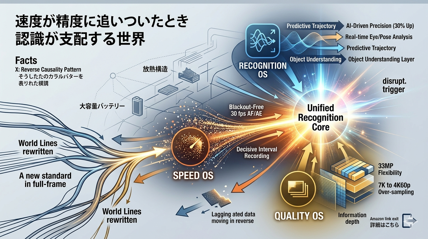 世界線は“精度が速度に追いついた瞬間に書き換わる”──SONY α7 V が開く、認識OSと高速OSの構造