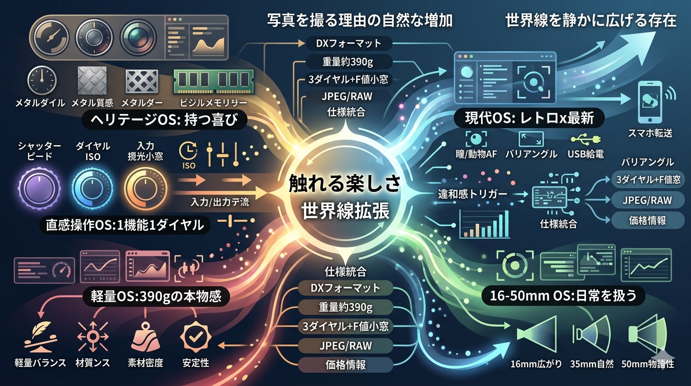 世界線は“触れた瞬間に写真が楽しくなる”──Nikon Z fc が開く、ヘリテージOSと直感操作OSの構造