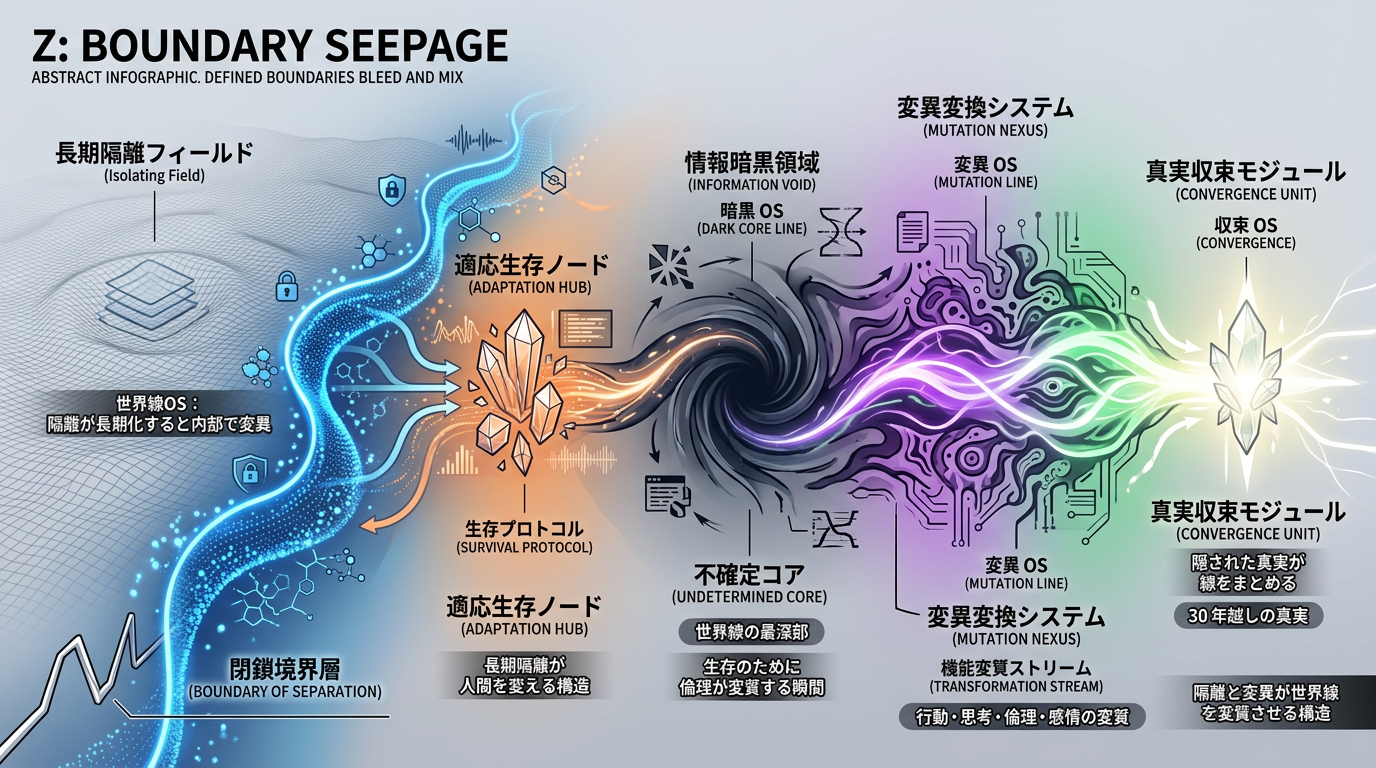 世界線は“隔離が長期化したとき、内部で変異が始まる”──『28年後…』が開く、隔離OSと変異OSの構造