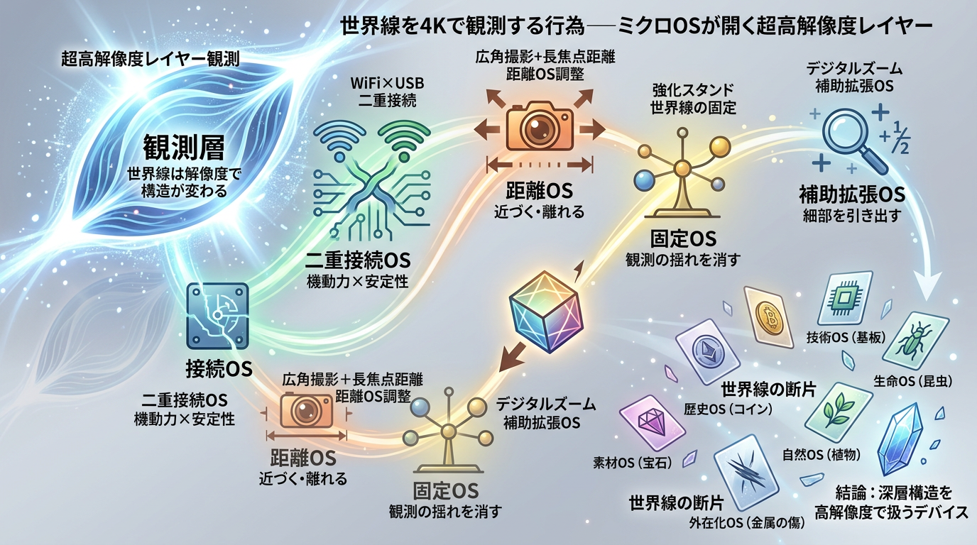 世界線を“4Kで観測する”という行為──Ninyoon USB顕微鏡が開く、高解像度ミクロOS