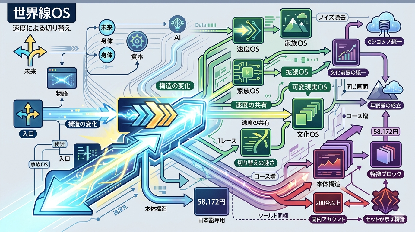 世界線を“速度で切り替える”という行為──Nintendo Switch 2 マリオカート ワールド セットが開く、加速OS図