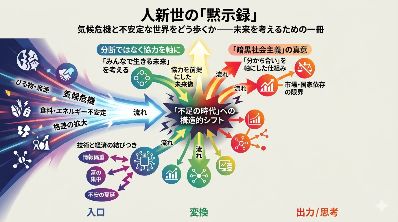 人新世の「黙示録」｜気候危機と不安定な世界をどう歩くか──未来を考えるための一冊