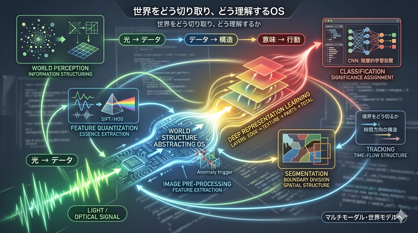 画像認識｜“世界をどう切り取り、どう理解するか”を構造として学ぶための一冊