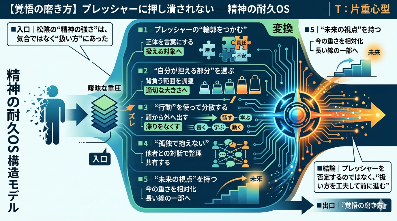 610｜【覚悟の磨き方】プレッシャーに押し潰されない──精神の耐久OS