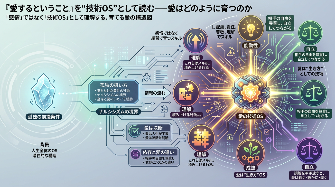 715〜724｜10本まとめ『愛するということ』を“技術OS”として読む──愛はどのように育つのか
