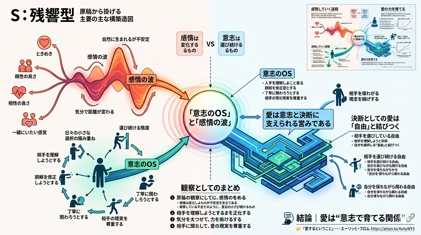 719｜【愛するということ】愛は“決断”である──感情ではなく意志のOS
