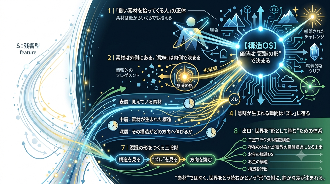 800【構造OS】価値は“素材”ではなく“認識の形”で決まる