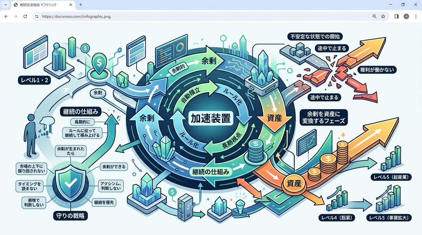 【THE WEALTH LADDER】レベル3：投資戦略──“JUST KEEP BUYING”の位置づけ