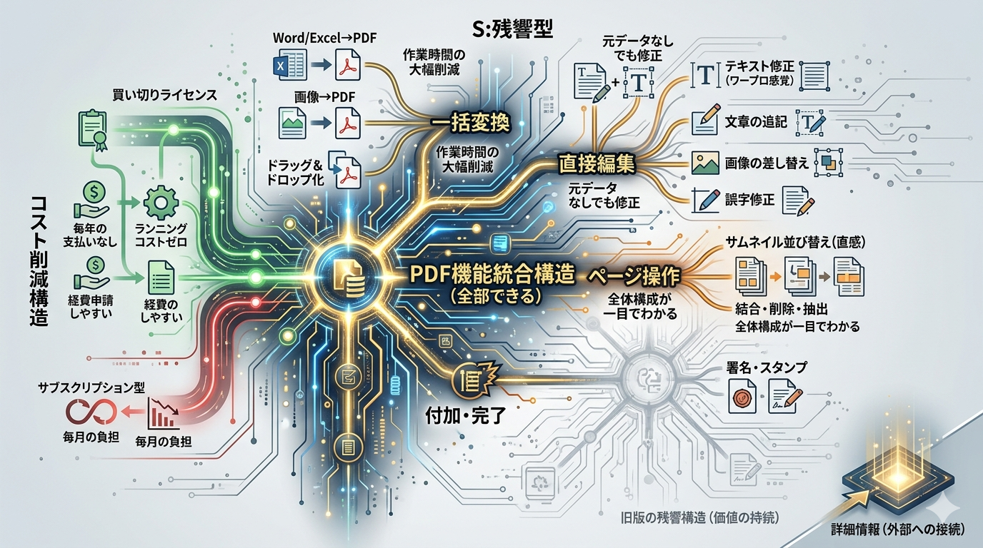 【いきなりPDF Ver.12 COMPLETE】買い切りで“全部できる”PDFソフト──旧版でも価値がある理由