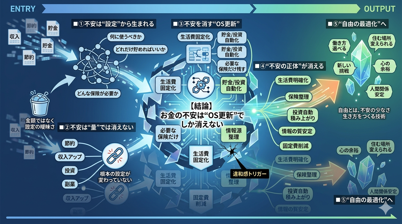 【お金の大学】お金の不安は“OS更新”でしか消えない──自由の最適化（改訂版）