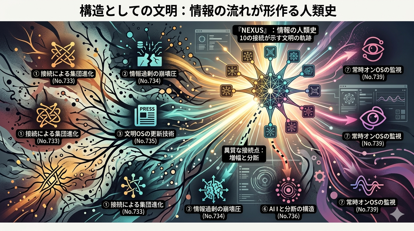 【まとめ】NEXUS 情報の人類史──“つながり”が文明をつくり、“情報”が未来を決める10本