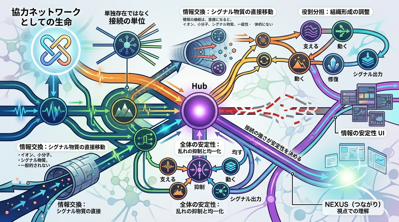 【マスター・ビルダー】細胞は“協力ネットワーク”である──NEXUSとの接続