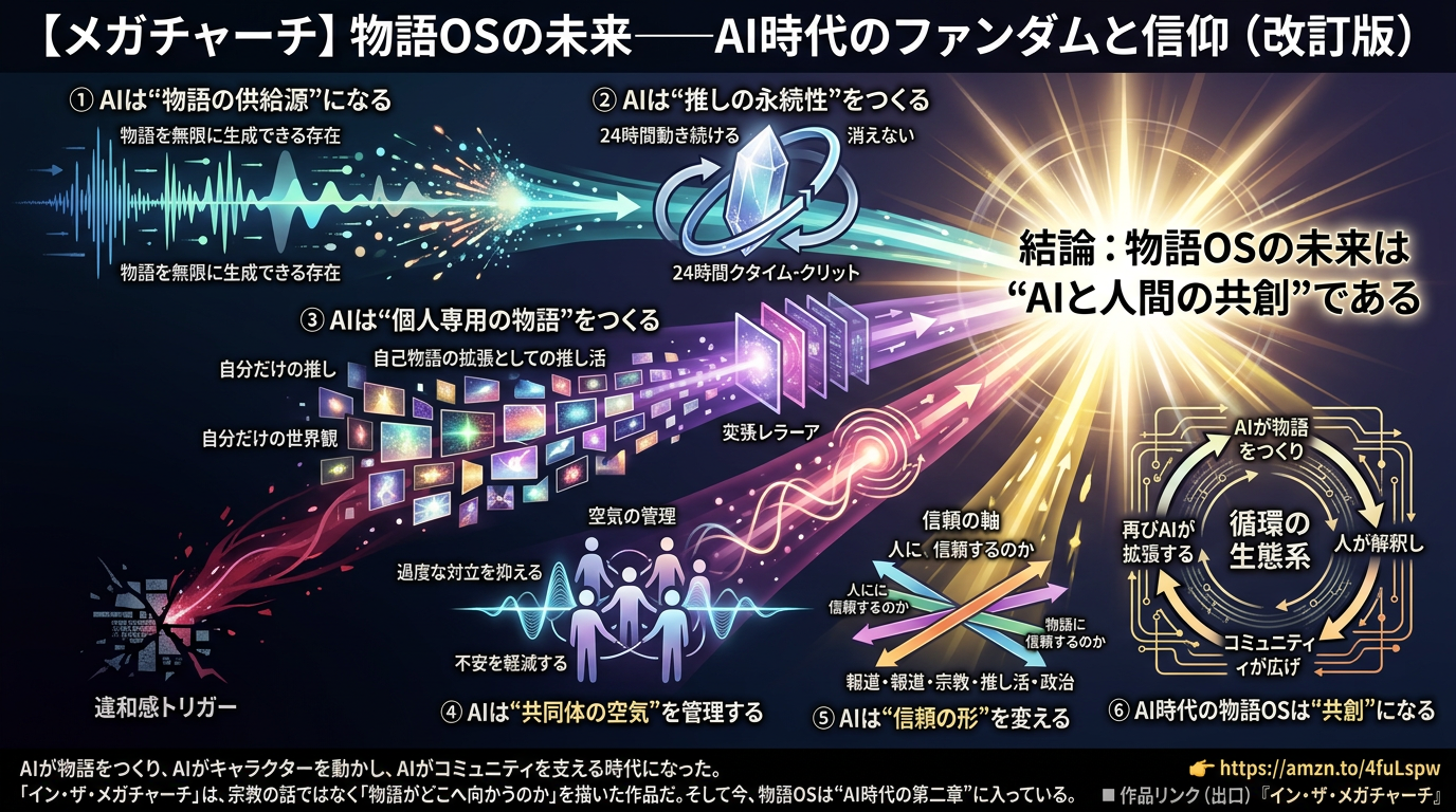 【メガチャーチ】物語OSの未来──AI時代のファンダムと信仰（改訂版）