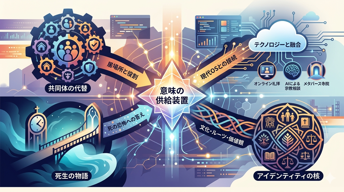 【宗教の起源】宗教はなぜ衰えないのか──現代OSとの接続