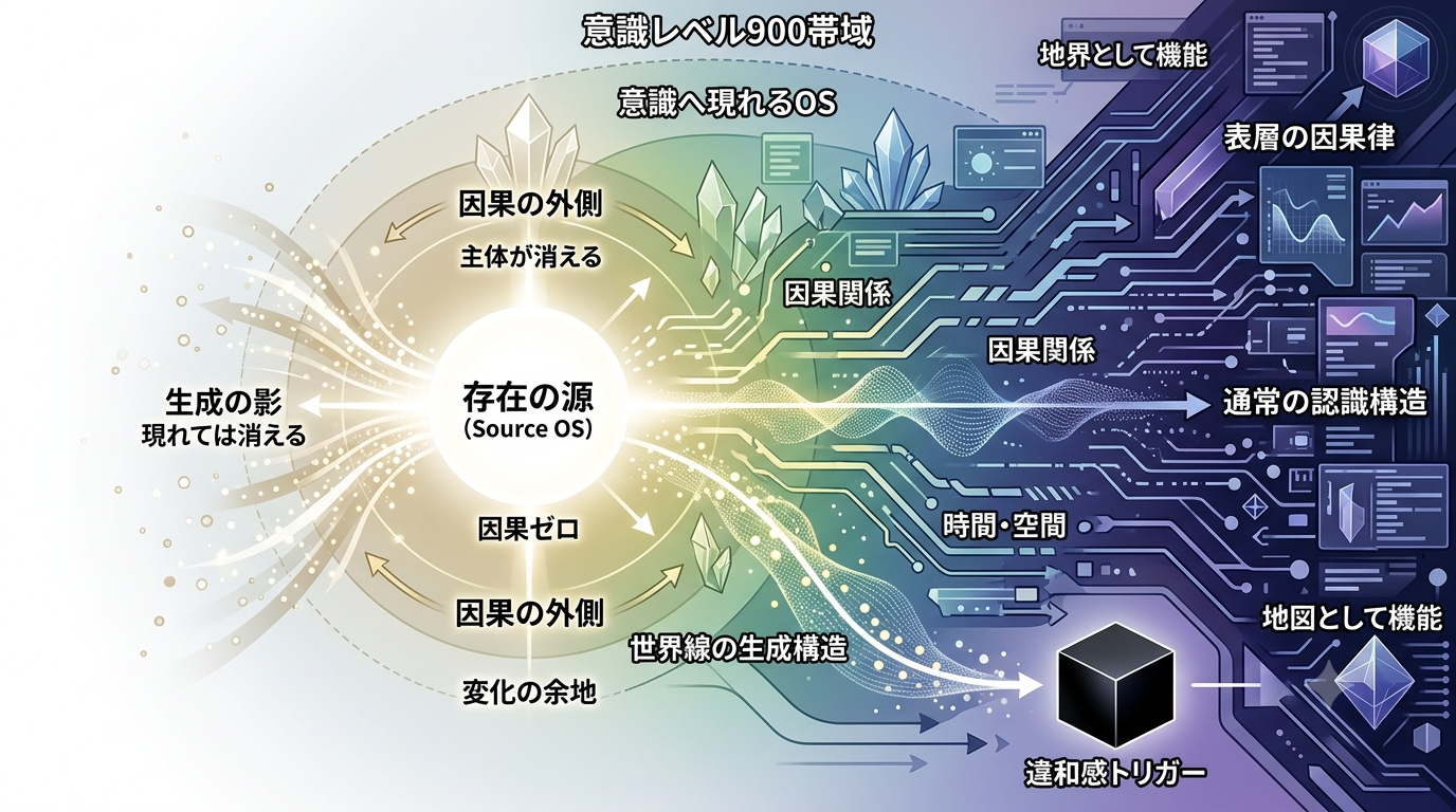 【意識レベル900】存在の源は因果を超える“根源OS”