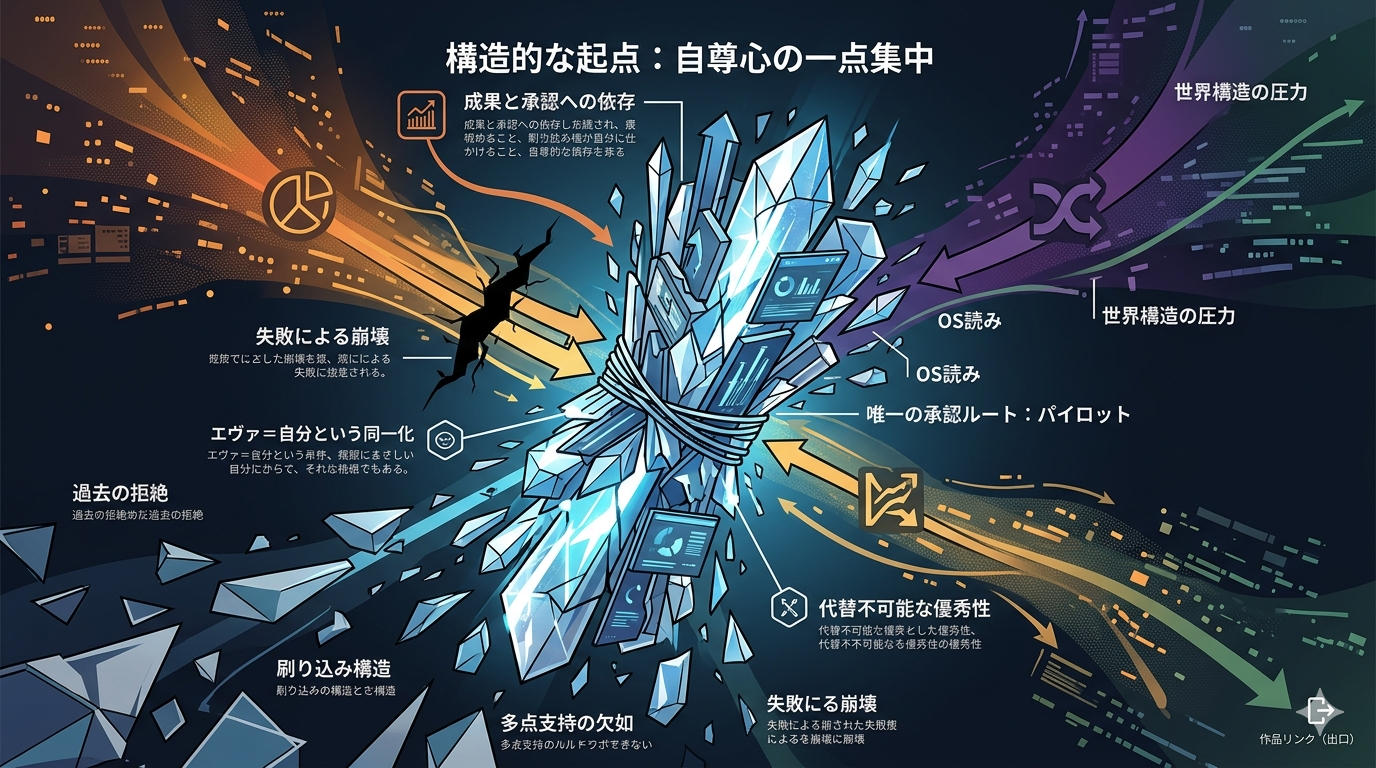 【新世紀エヴァンゲリオン】アスカの自尊心が崩壊へ向かった構造的な起点とは何か
