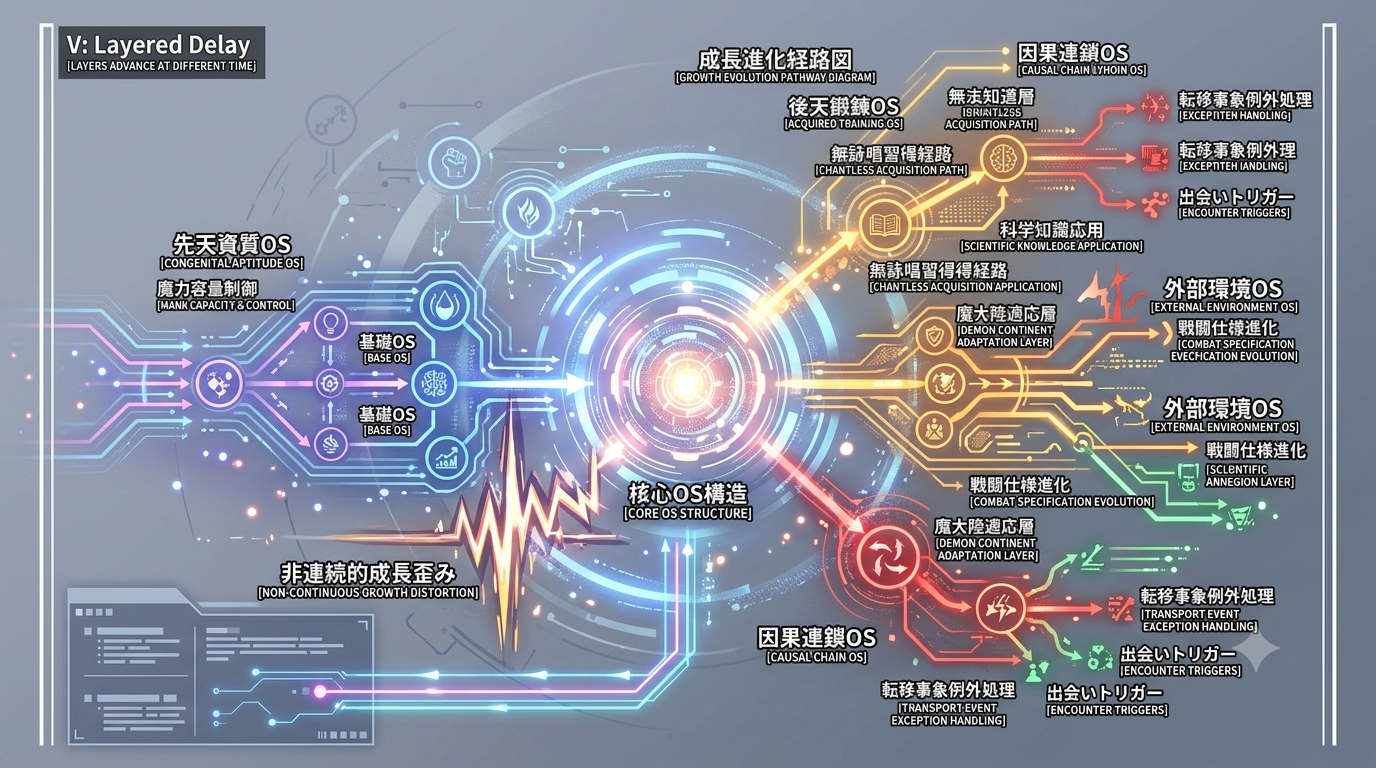 【無職転生S1】ルーデウスの成長曲線と人生やり直しOSの解析書