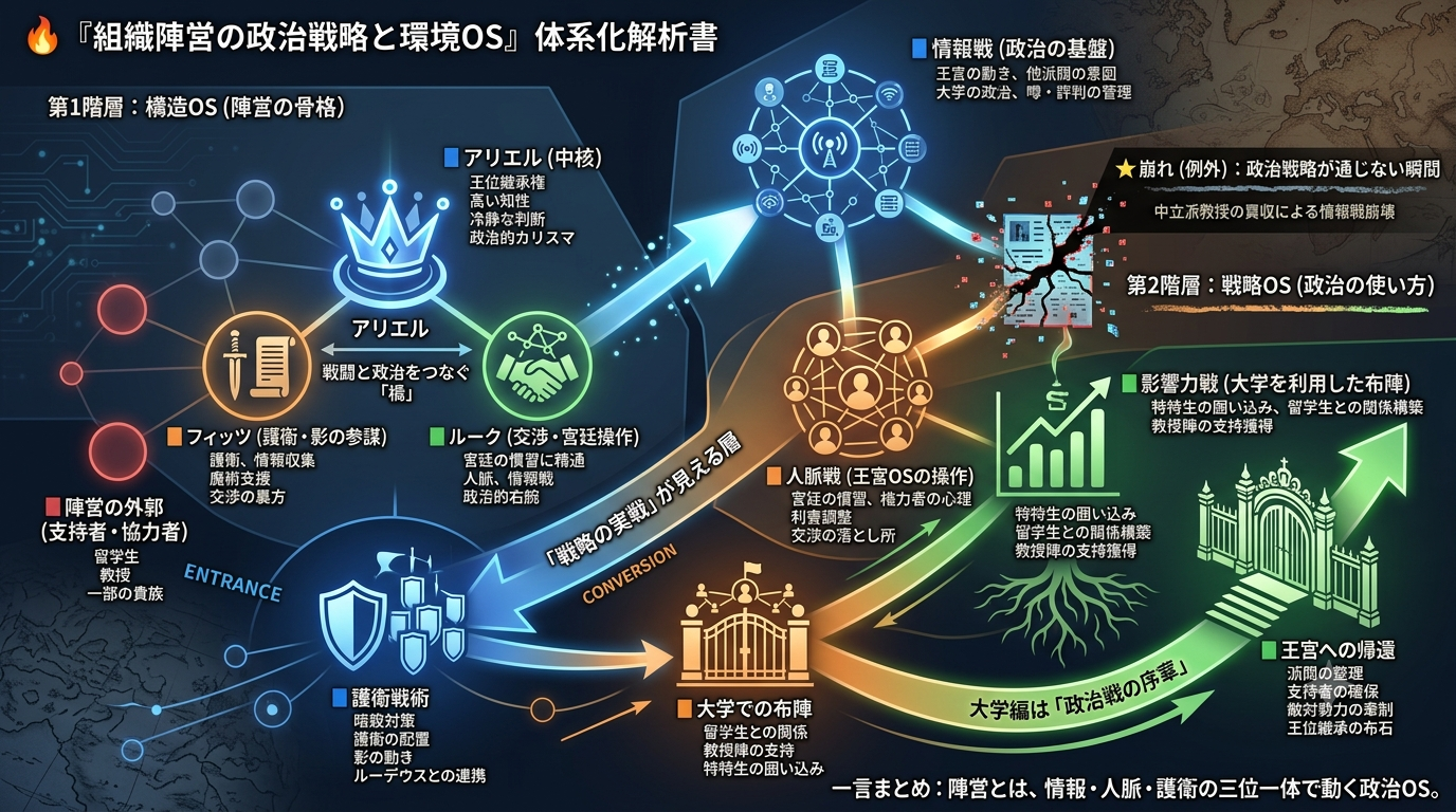 【無職転生S2】アリエル陣営の政治戦略と王宮OSを体系化した解析書