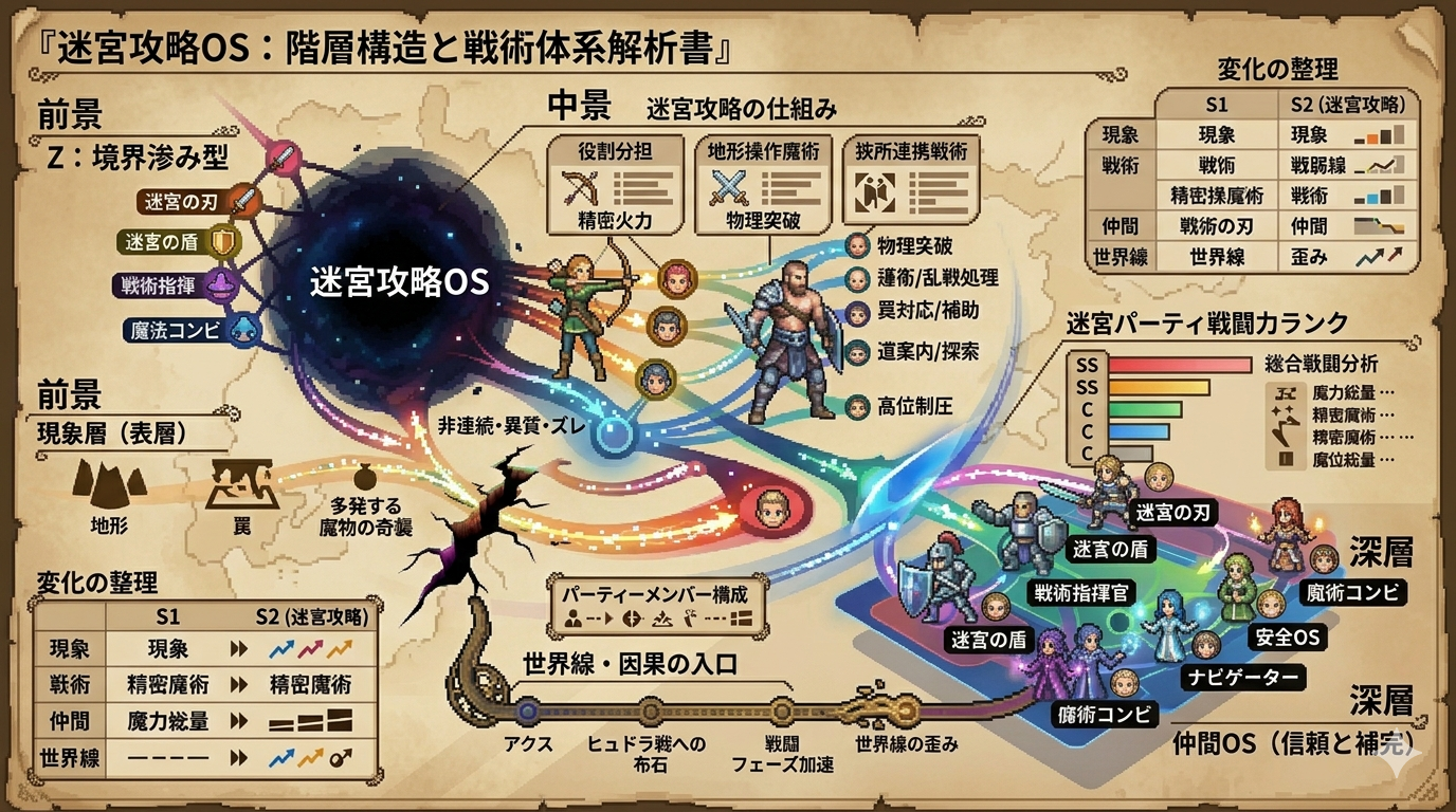 【無職転生S2】迷宮攻略OS：ラパン迷宮の階層構造と戦術体系解析書