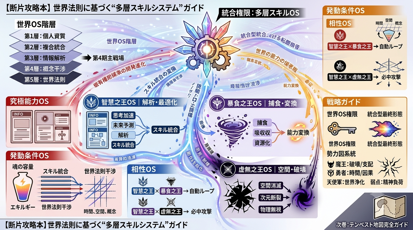 【転スラ第4期】スキル・究極能力OS攻略本（第8巻）