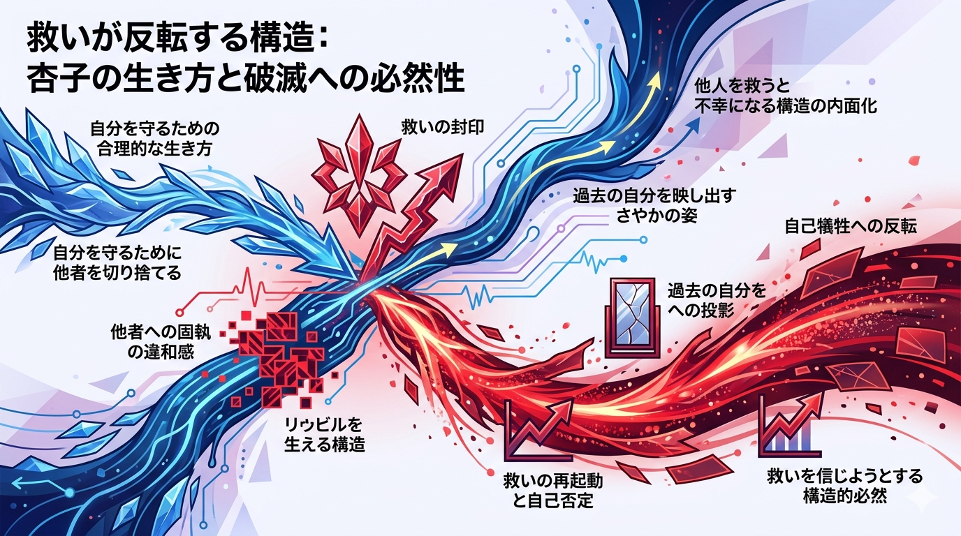 【魔法少女まどか☆マギカ】杏子の“救い”が反転する瞬間に潜む構造的な意味とは
