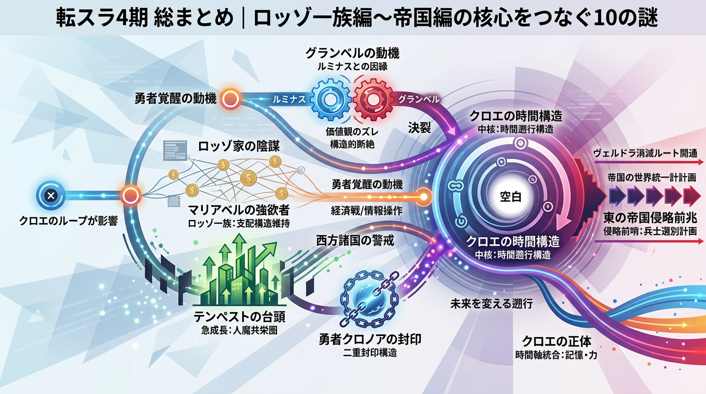転スラ4期 総まとめ｜ロッゾ一族編〜帝国編の核心をつなぐ10の謎