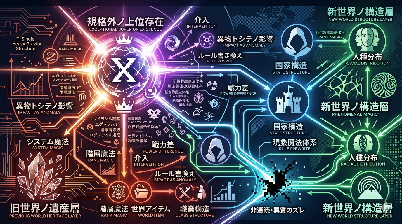 🔥884【オバロⅡ】世界観：ユグドラシル遺産と異世界構造