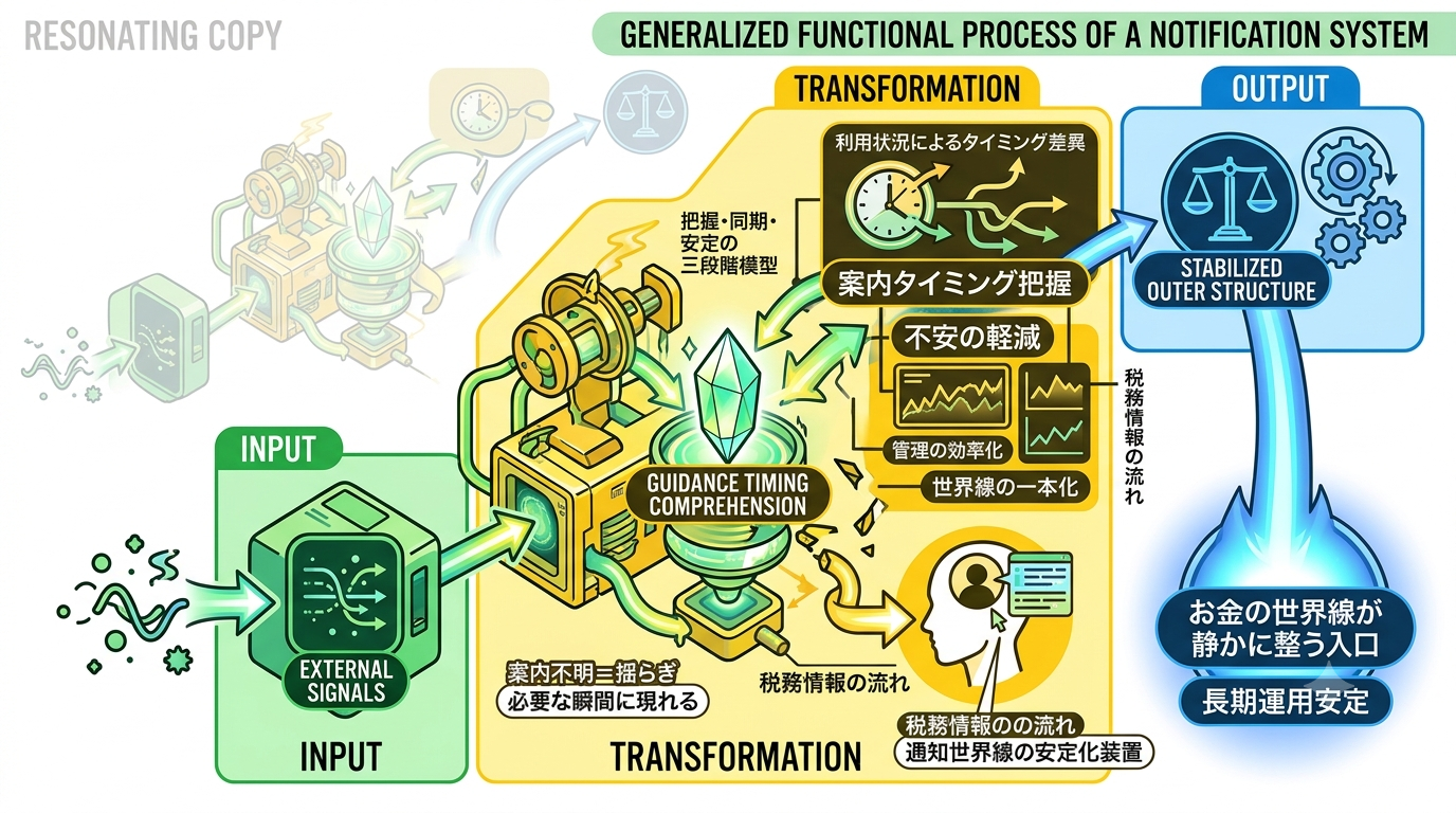 2357｜【Udemy通知OS】税務フォームは“必要な瞬間に案内される”と理解し、管理がしやすくなった──通知の世界線が静かに整う構造