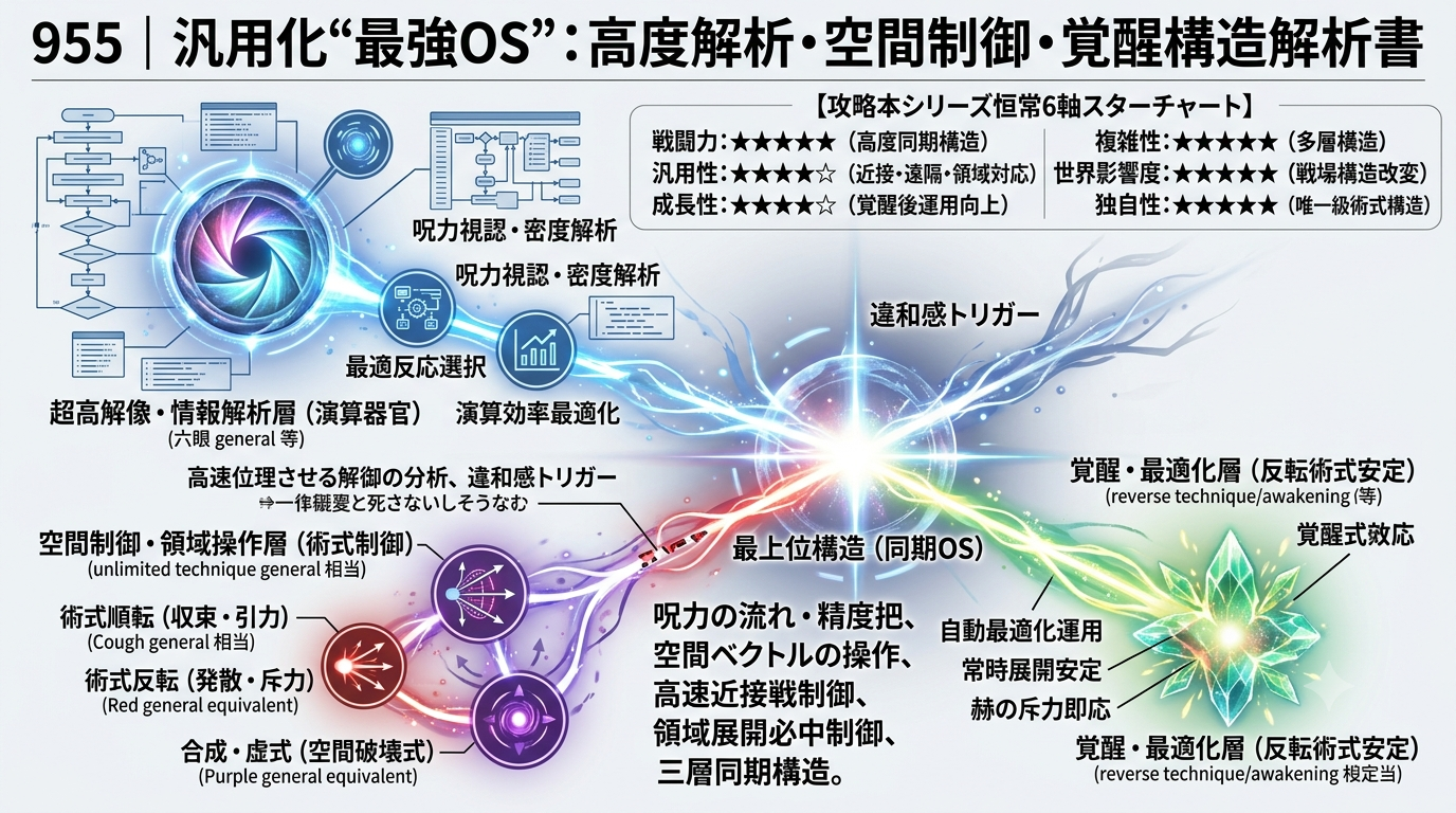 955【呪術廻戦S2】五条悟“最強OS”：六眼と無下限の覚醒構造解析書