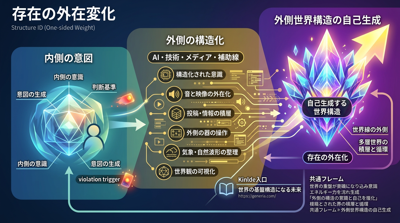 存在の外在化シリーズ：199〜208──AI・VRM・YouTube・Copilotがつくる“外側の世界構造”の10本まとめ