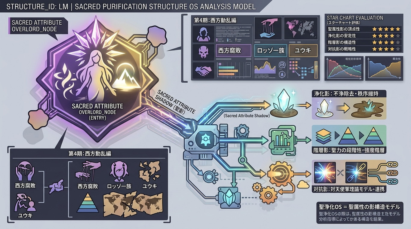 1213W｜【転スラ】ルミナスの“聖浄化OS”：第4期で示唆される聖属性影と対天使軍の理論影モデル（構造ID：LM｜聖属性構造OS）