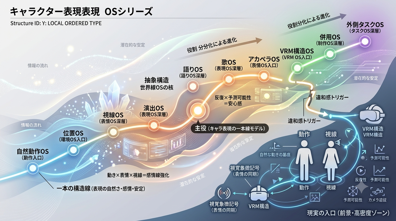 キャラ表現OSシリーズ 10本まとめ──動作・視線・光・歌・語り・VRM構造・Tech構造を“一本の構造線”として読む総合記事（3037〜3046）
