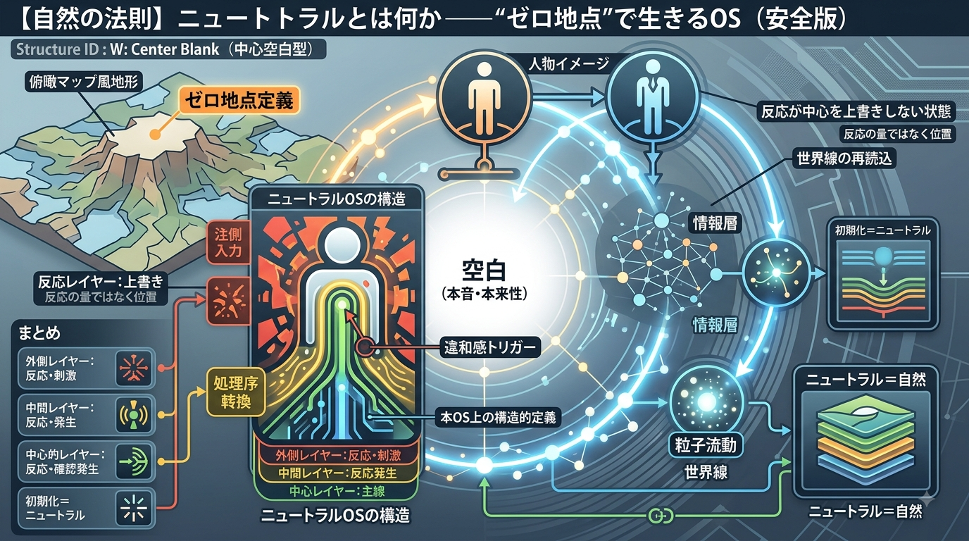 633｜【自然の法則】ニュートラルとは何か──“ゼロ地点”で生きるOS