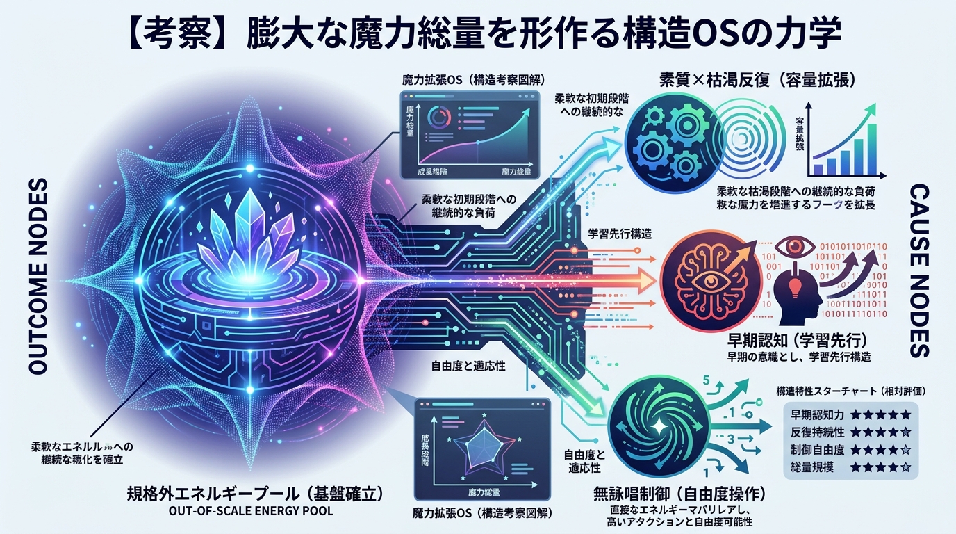 1400W｜【無職転生3期】ルーデウスの魔力量はどう培われた？素質と幼少期の反復訓練がもたらした力学を考察