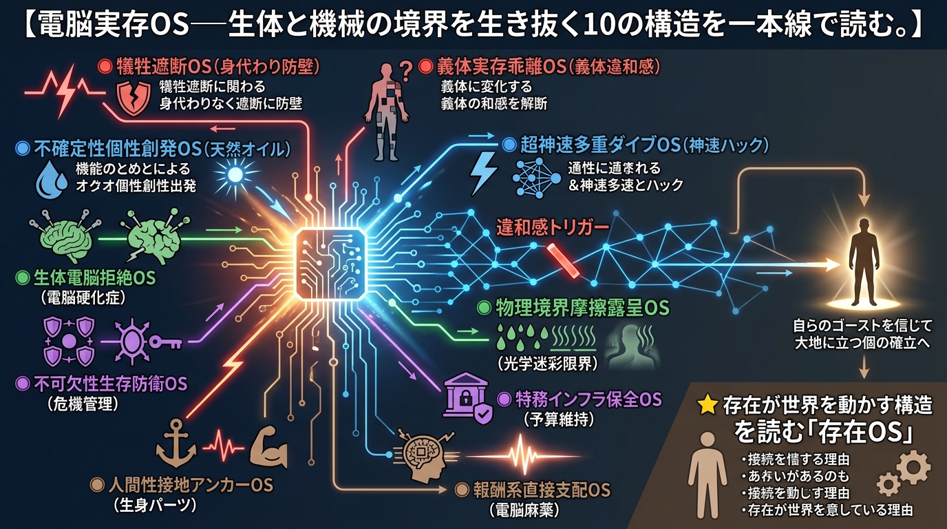 1426W〜1435W｜攻殻機動隊 “防壁・触媒・拒絶・生存・錨・乖離・神速・摩擦・兵站・支配” の10本を一本線で読む