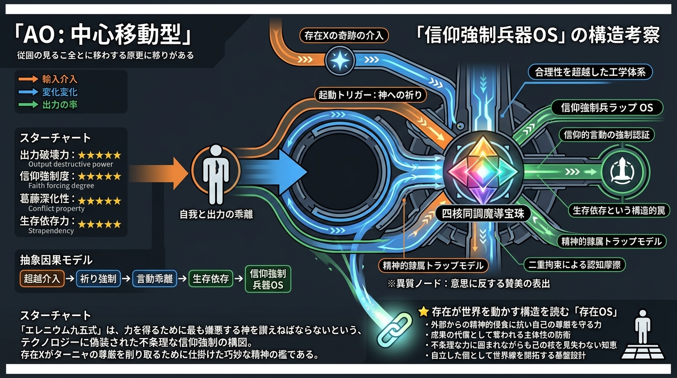 1456W｜【幼女戦記】エレニウム九五式はなぜ神への祈りを強制するのか？存在Xが仕組んだ“呪われた演算宝珠”の構造を考察