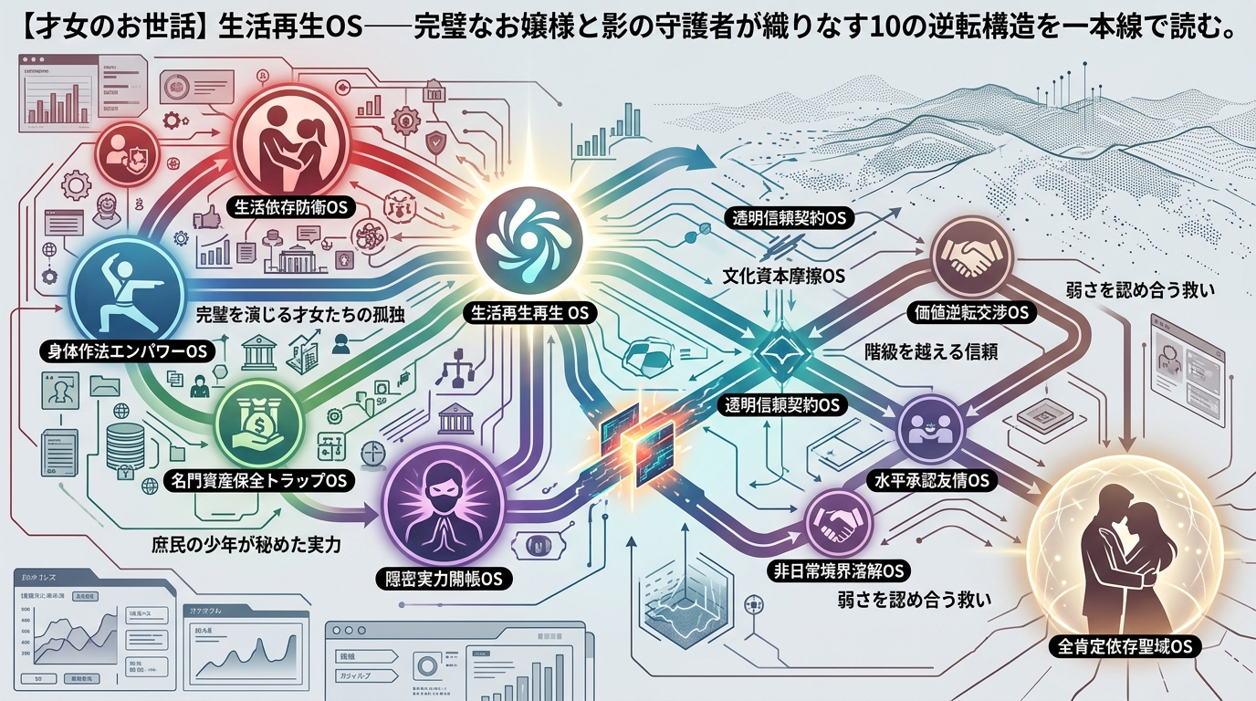 1486W〜1495W｜才女のお世話 “依存・作法・縁談・武術・信頼・逆転・摩擦・友情・越境・甘え” の10本を一本線で読む