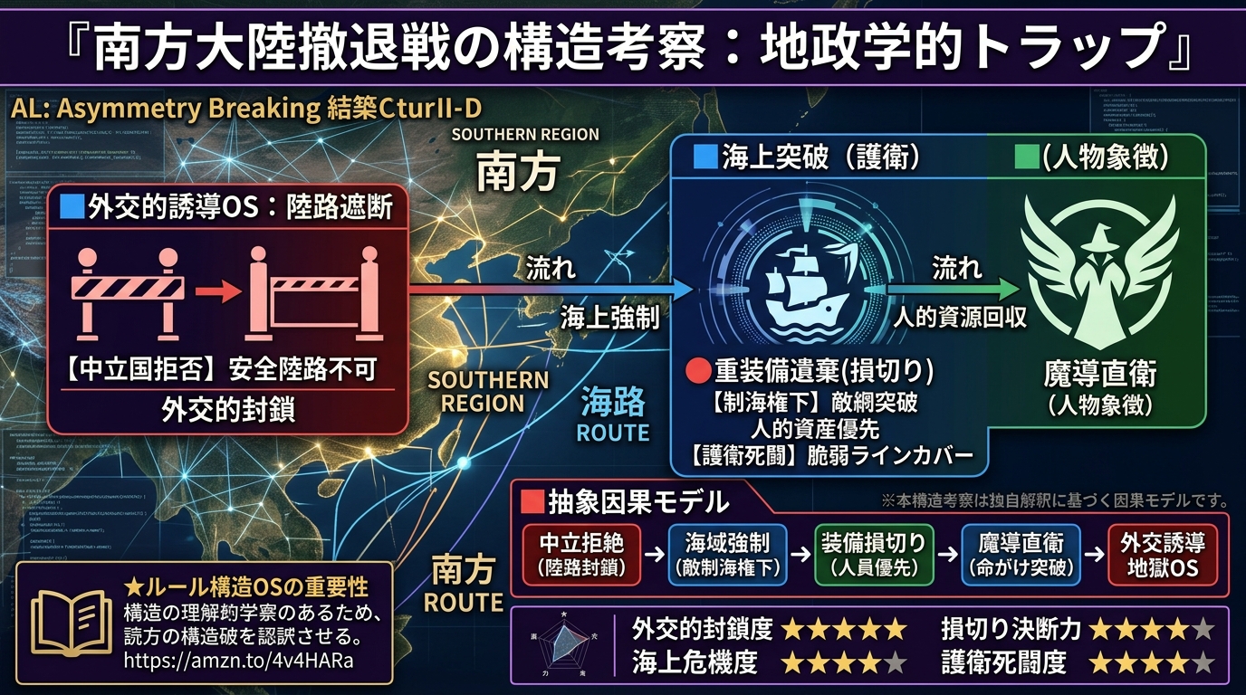 1452W｜【幼女戦記】南方大陸撤退戦はなぜ起きたのか？イルドアの通行拒否が帝国軍に強いた“単独海路突破”の地政学的罠