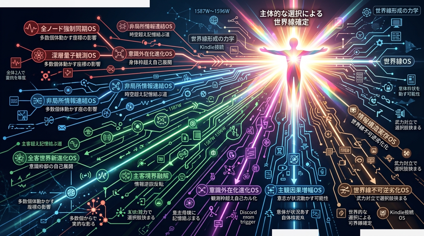 1587W〜1596W｜アニメ×科学 “同期・連結・境界・外在・魂・量子・増幅・逆説・遮断・劣化” の10本を一本線で読む
